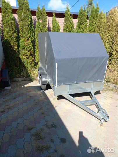 Тент с каркасом на легковой прицеп 3,5м1,37м1,5м