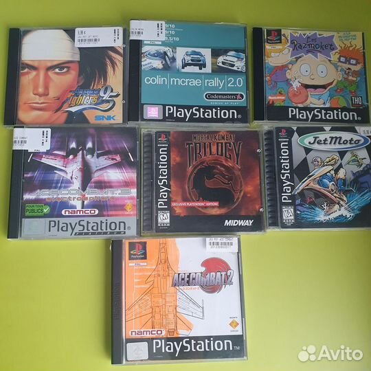 Sony playstation 1 диски