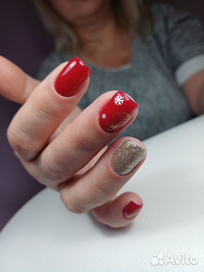 Маникюр с покрытием гель лак