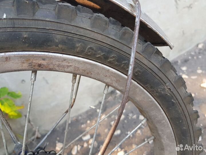 Детский велосипед бу 16