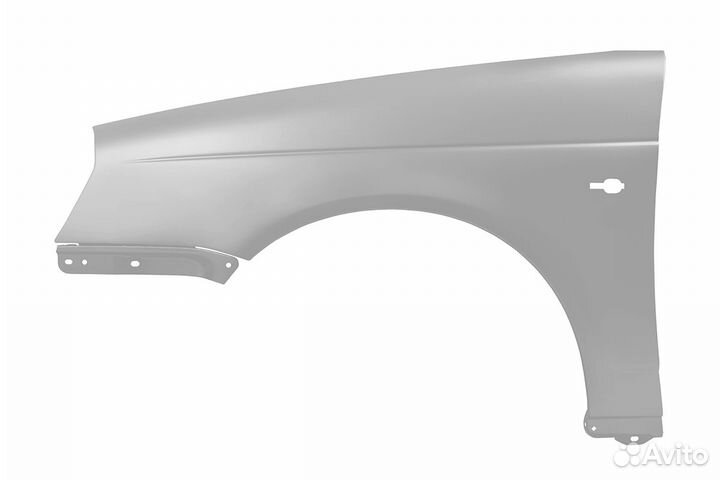 Крыло левое Лада Приора цвет 690 Снежная королева