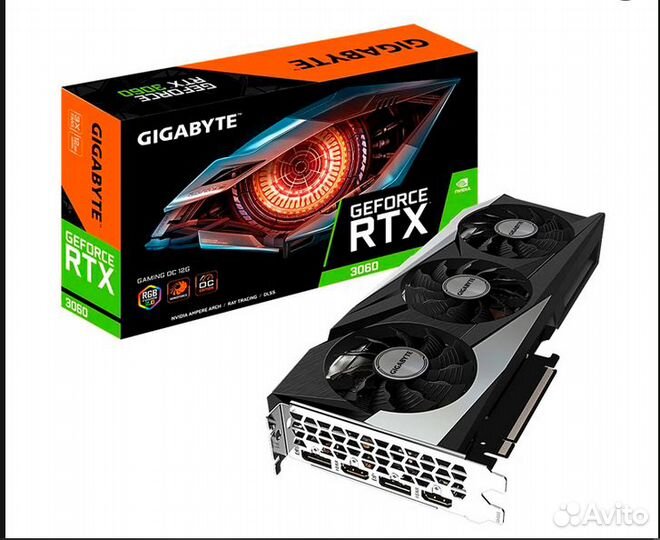 Видеокарта rtx 3060 12 гб