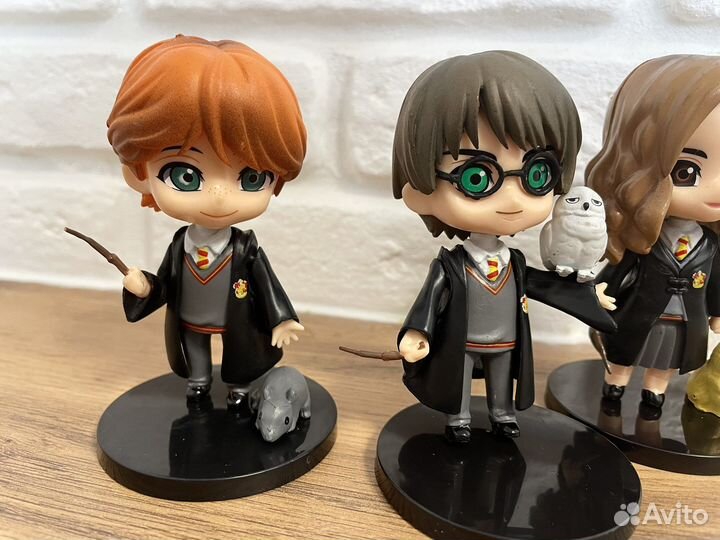 Фигурки Гарри Поттер Рон и Гермиона большие