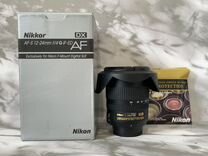 Nikon nikkor AF-S DX 12-24mm f/4.0 G IF-ED