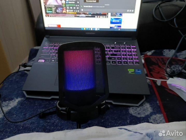 Конденсаторный микрофон Fifine Ampligame A6V