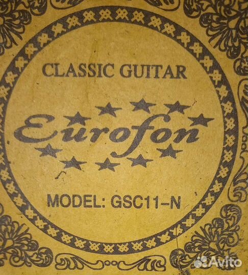 Классическая гитара Eurofon