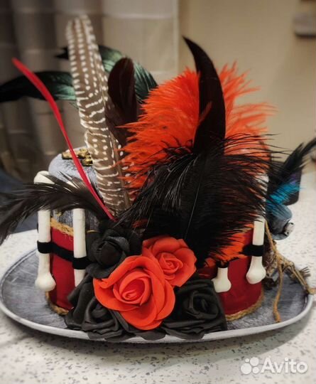 Шляпа цилиндр для вечеринки