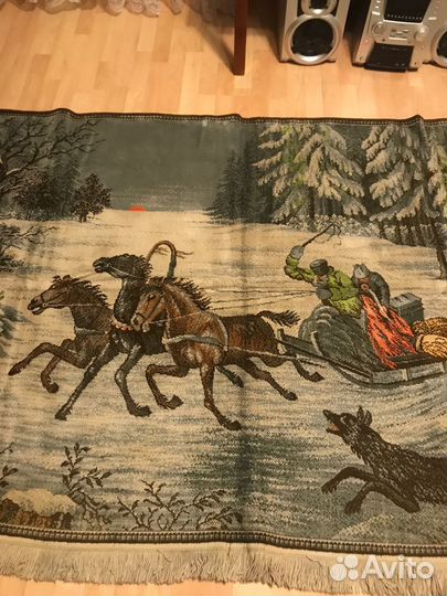 Ковер шерстяной гдр