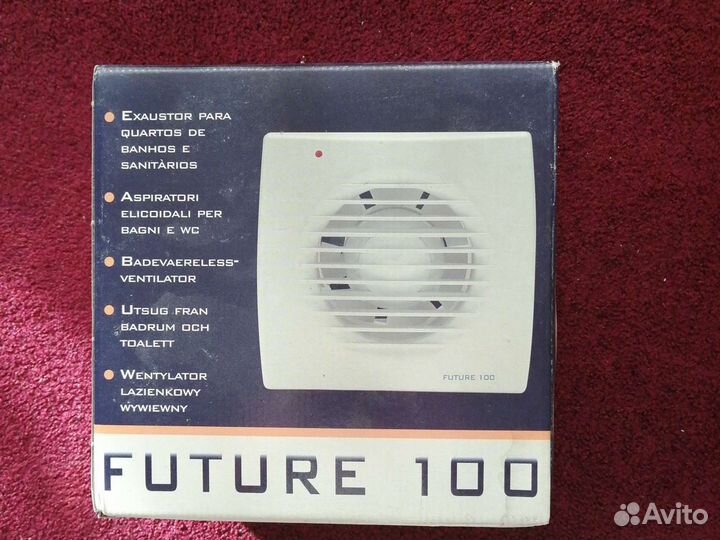 Вентилятор вытяжной future 100