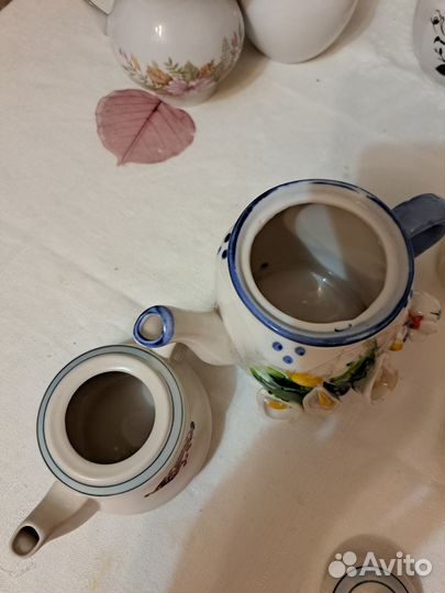 Чайник заварочный фарфоровый