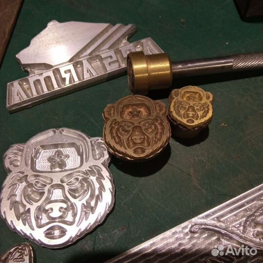 Изготовление клише, штампы, печати инструмент для