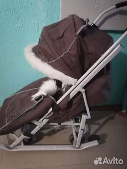 Коляска санки