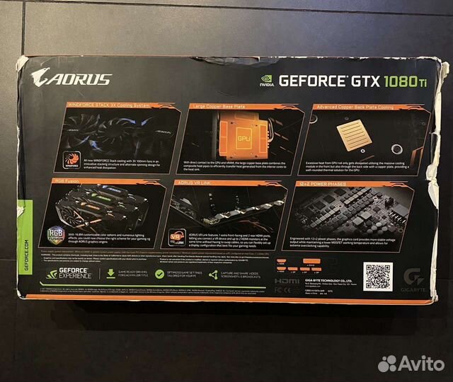 Видеокарта gtx 1080 ti 11 gb