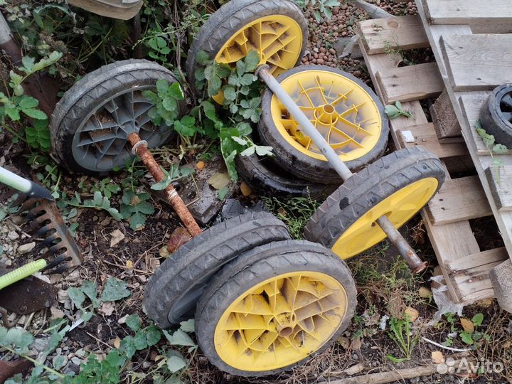Колеса для садовой тележки