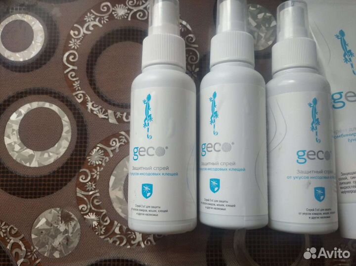Спрей от комаров и клещей
