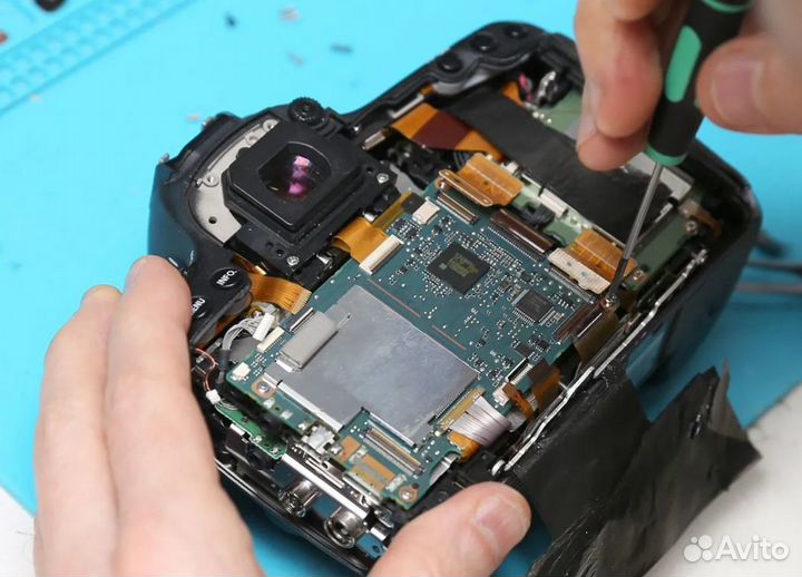 Ремонт фотоаппаратов, объективов, видеокамер