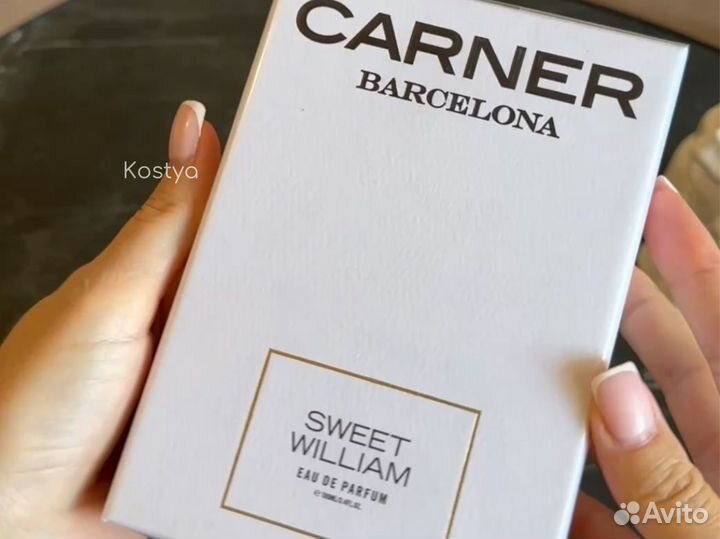 Carner barcelona sweet william edp парфюм