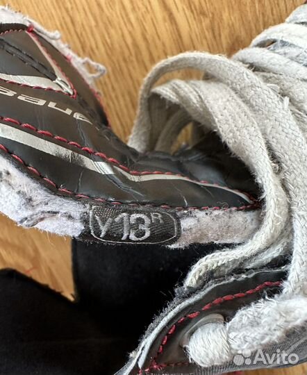 Хоккейные коньки bauer детские