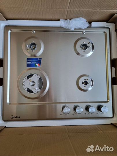 Газовая варочная панель Midea MG696TX 4k новая