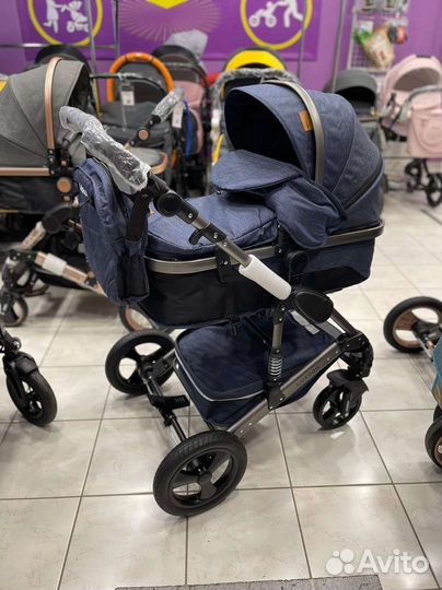 Коляска 2 в 1 Luxmom 555