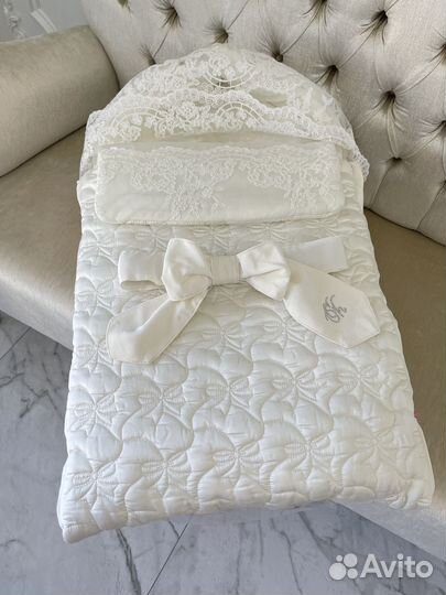 Конверт на выписку Choupette шелковый демисезонный