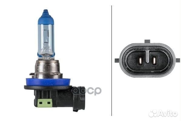 Лампа H11 12V 55W PGJ19-2 WL White Light 8GH 22