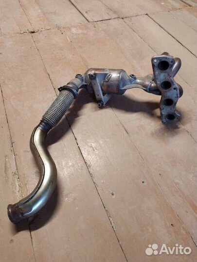 Выпускной коллектор на ситроен с4