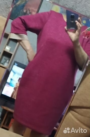 Платье женское тёплое. 54-56