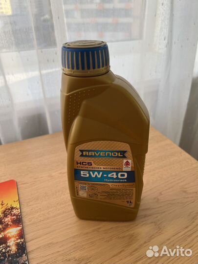 Масло Ravenol 5w-40 1л