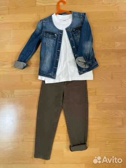 Пакет одежды на девочку 134-146