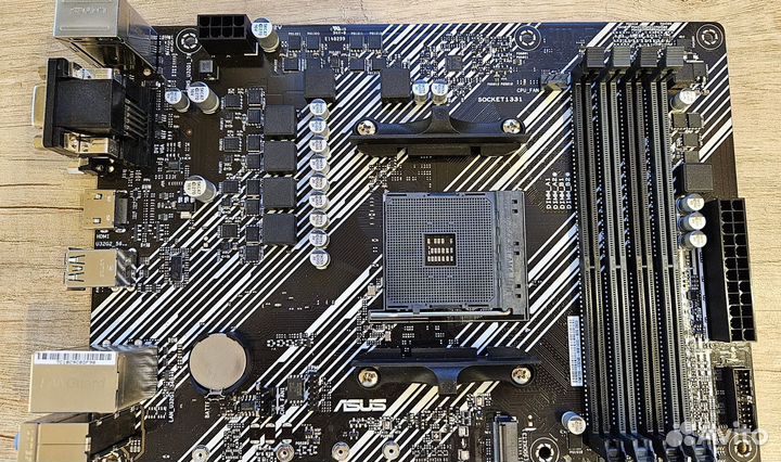 Б/у Мат.плата AM4 asus prime B550M-K mATX