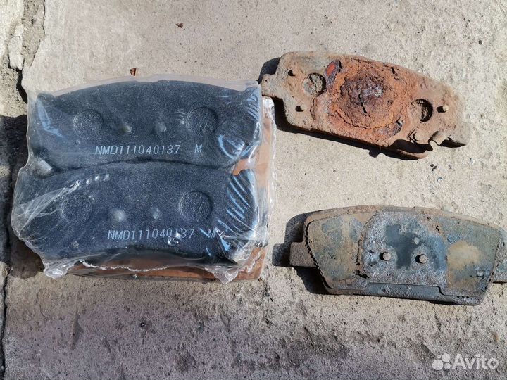 Колодки задние хендай санта фе 2006-2012