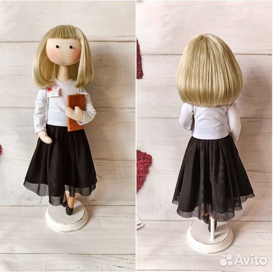 Текстильные портретные куклы