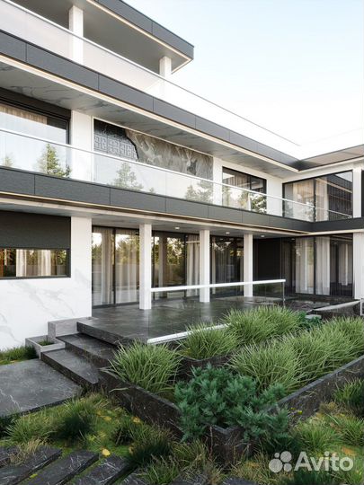 3д визуализация экстерьера/интерьера