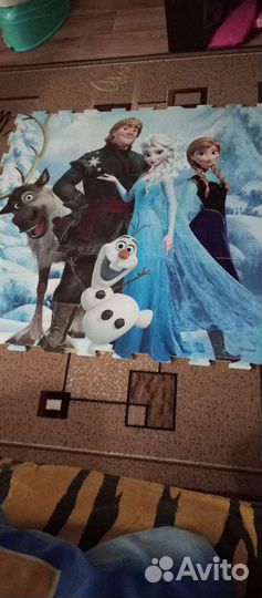 Детский коврик пазл