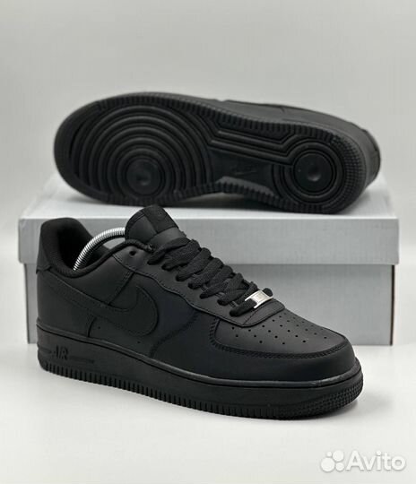 Кроссовки мужские Nike Air Force 1 Black