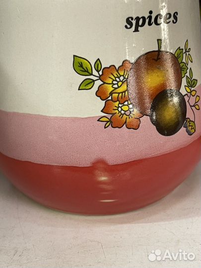 Банка керамическая с клипсом