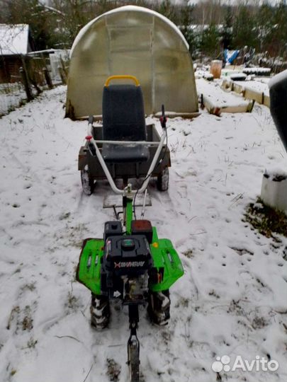 Мотоблоки и культиваторы с прицепом