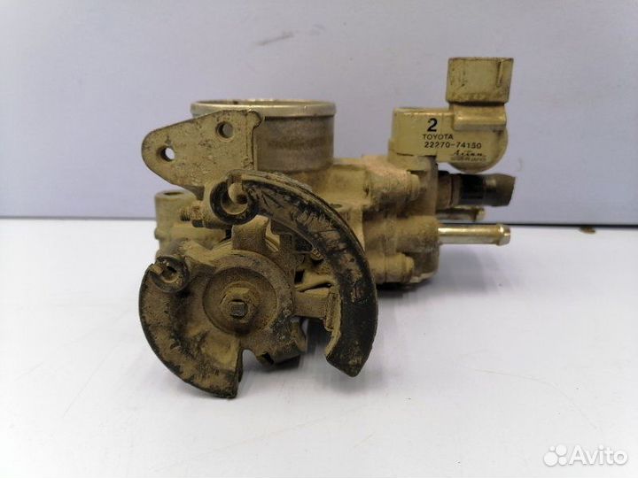 Заслонка дроссельная Toyota Caldina ST191 3SFE
