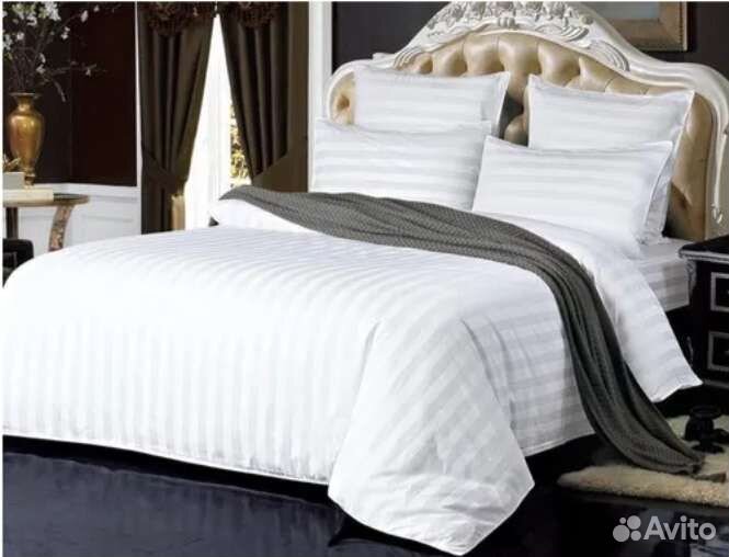 Постельное белье цветное и однотонное