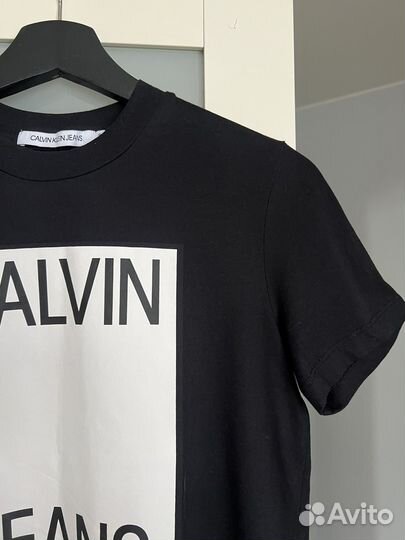 Футболка calvin klein jeans с логотипом