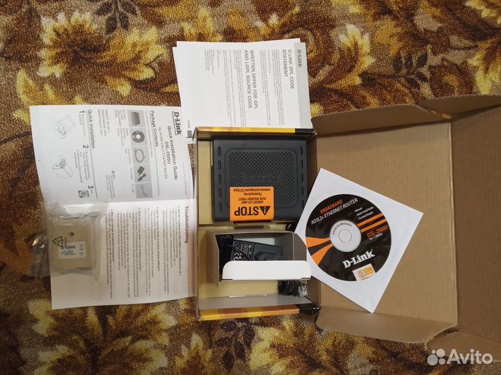 Роутер D-Link DSL-2500U