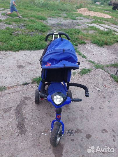 Детский трехколесный велосипед бу