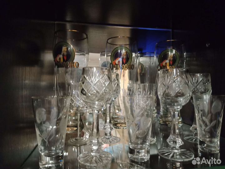 Фужеры,рюмки,стопки
