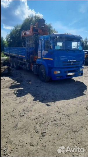 КАМАЗ 65117 с КМУ, 2014