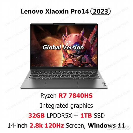 Lenovo xiaoxin pro 14, Ryzen 7840hs