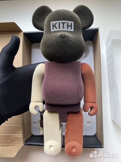 Bearbrick Medicom Toy kith 100 400 2019 Rare
