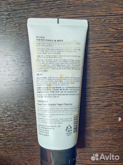 Tony Moly Очищающая пенка для умывания Корея