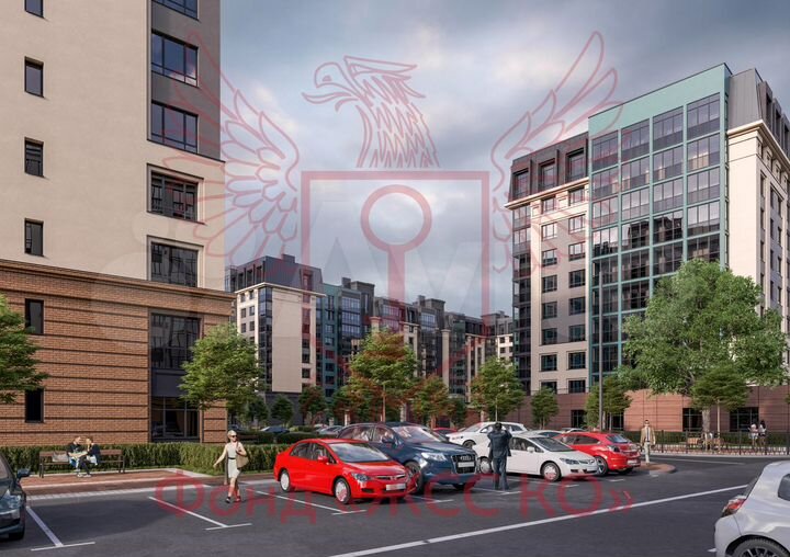 2-к. квартира, 53,5 м², 10/10 эт.