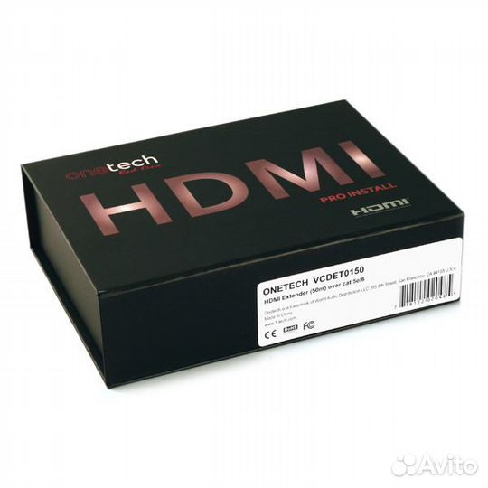 Hdmi коммутатор onetech vcdet0150 и onetech vcdm